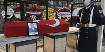 Aksaray İl Jandarma Komutanı Bursa’da son yolculuğuna uğurlandı