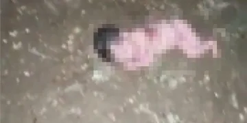 Bahçede yeni doğmuş bebek bulundu