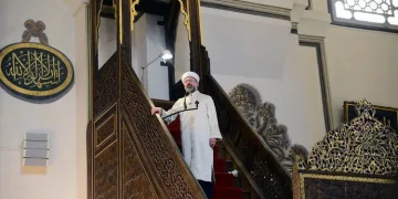 Diyanet İşleri Başkanı Erbaş, Bursa’da hutbe okudu