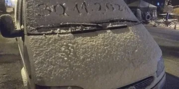 Bursa Keles’te yoğun kar yağışı
