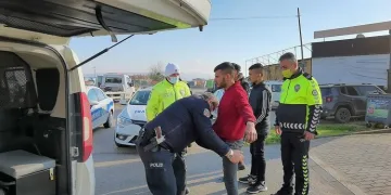 Sahte plakayla geldiği araçla Bursa’da yakalandı