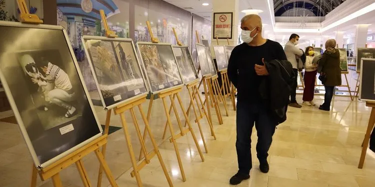 Bursa’da öğrencilerden sokak hayvanları sergisi