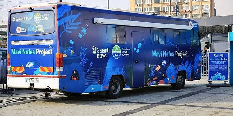 ‘Mavi Nefes’ otobüsünün yeni rotası Bursa