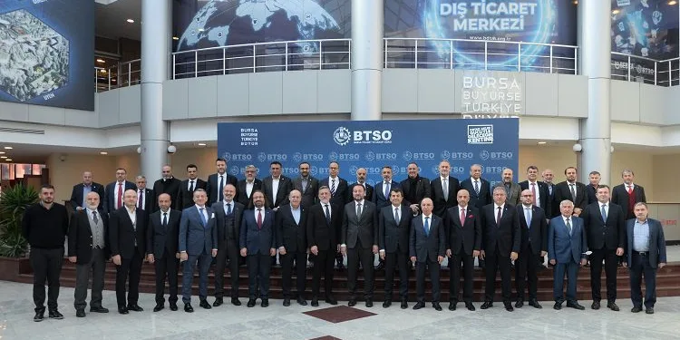 BTSO, MÜSİAD yönetim kurulunu ağırladı