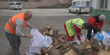 Mustafakemalpaşa’da budanan ağaçlar ihtiyaç sahiplerine verilecek