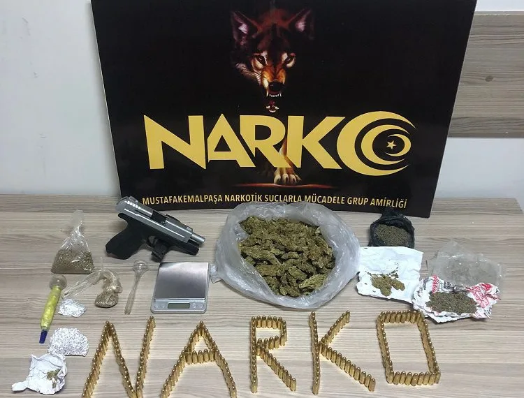 Bursa’da çevik kuvvet destekli uyuşturucu operasyonu