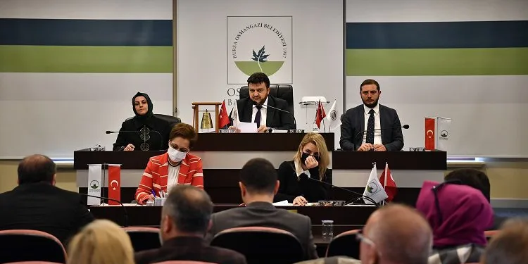 Osmangazi Belediye Meclisi yılın son toplantısını yaptı