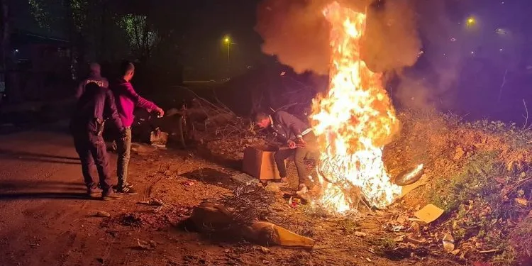 Bursa’da gece bekçilerine suçüstü yakalandı