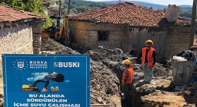 Bursa’da kırsalda altyapı yenileniyor