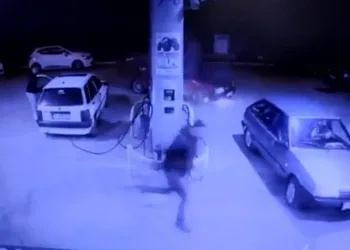 Bursa’da benzinlikte faciadan dönüldü