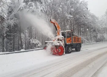 Uludağ’da kar kalınlığı 40 santimetreye ulaştı