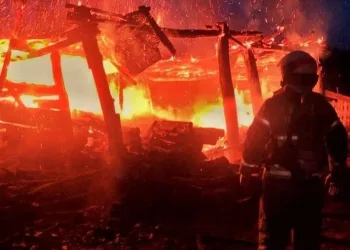 Bursa’da samanlıkta çıkan yangın korkuttu
