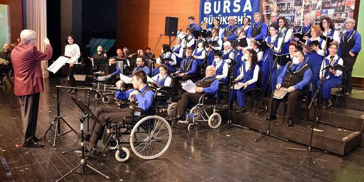 Bursa Kent Konseyi’nden engellilere moral gecesi