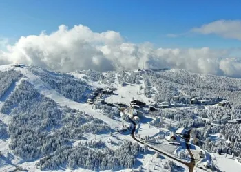 Bursa Uludağ’da kartpostallık görüntüler