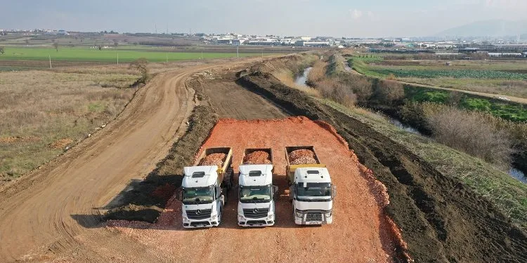 Şehir hastanesi yolunda 2.etap çalışmalar sürüyor