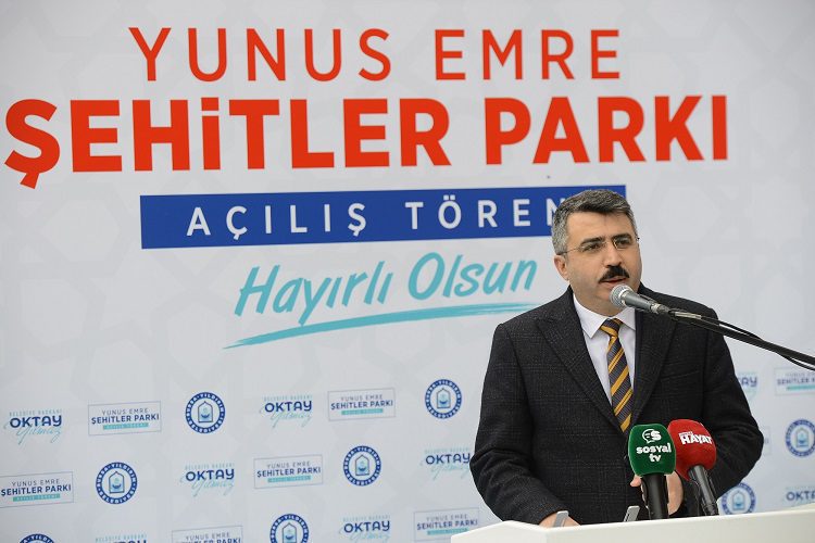 Şehitlerin hatırası Bursa'da parkta yaşayacak