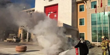 Bursa Mustafakemalpaşa Belediyesi’nden yangın tatbikatı