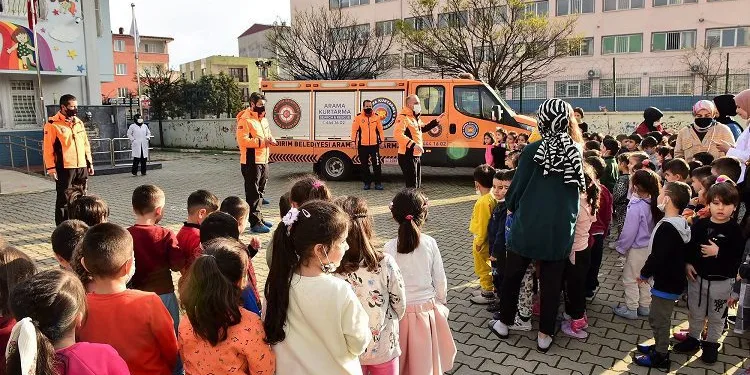 Bursa Yıldırım’da okullarda afet eğitimi