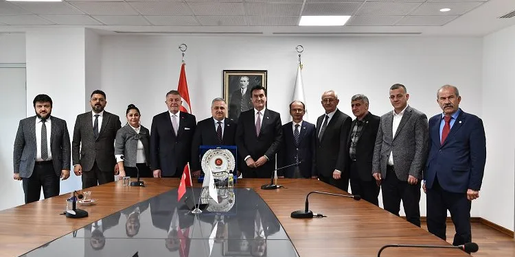 Türkyie Muhtarlar Konfederasyonu’ndan Başkan Dündar’a ziyaret
