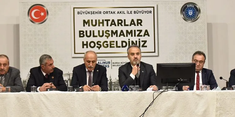 Başkan Aktaş, Yenişehirli muhtarları dinledi
