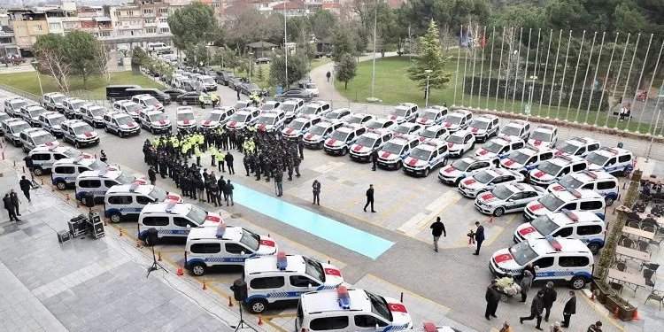 Bursa Emniyeti’nin araç filosunu güçlendi