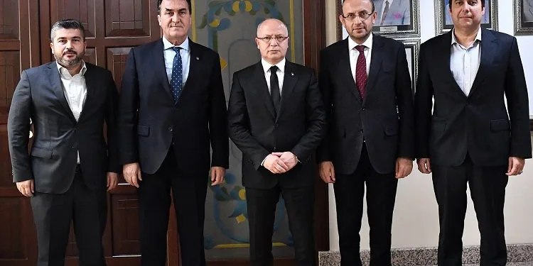AK Parti İl Başkanı Gürkan’dan Başkan Dündar’a ziyaret
