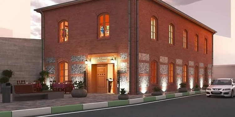 Kestel Millet Kıraathanesi ve Kütüphanesi’nin yüzde 85’i tamamlandı