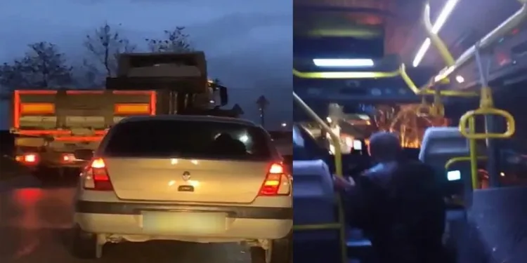 Bursa’da kaza böyle geliyorum dedi
