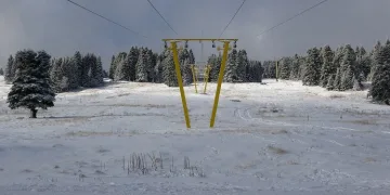 Uludağ’da kar kalınlığı 20 santimetreye ulaştı