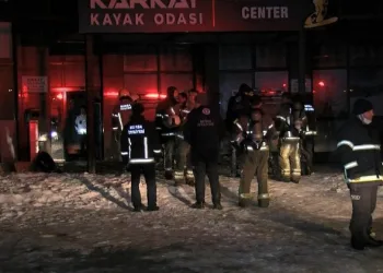 Bursa Uludağ’da otelde yangın paniği