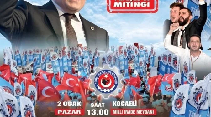 Metal işçileri seslerini Kocaeli’den duyuracak