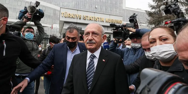 TÜİK’e giden Kılıçdaroğlu içeri alınmadı