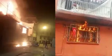 Bursa’da 2 farklı adreste 2 korkutan yangın