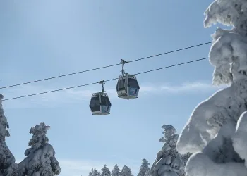 Uludağ’da kar kalınlığı 65 santimetreye ulaştı