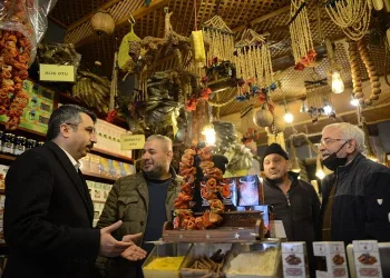 Bursa’da Başkan Yılmaz’dan esnaf ziyareti
