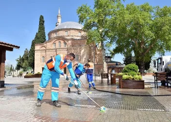 Bursa Yıldırım’da temizlik seferberliği