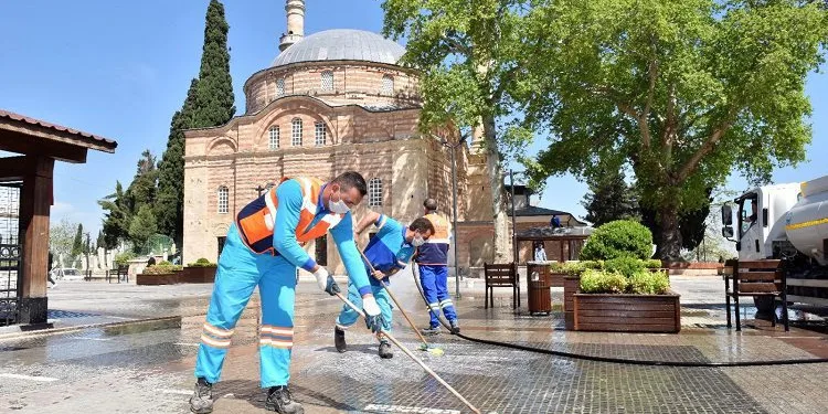 Bursa Yıldırım’da temizlik seferberliği