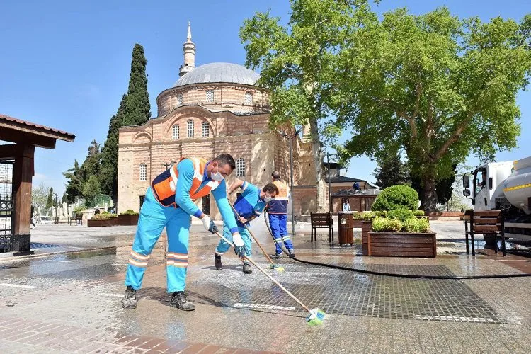 Bursa Yıldırım’da temizlik seferberliği