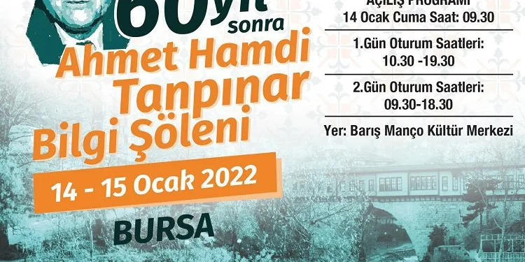 Tanpınar, Bursa Yıldırım’da bilgi şöleni ile anılacak