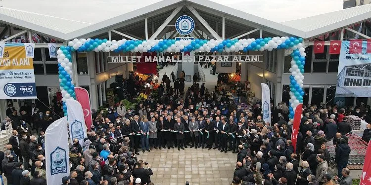 Bursa Yıldırım modern pazar alanına kavuştu