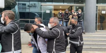 Bursa’da suç örgütü şüphelileri adliyede