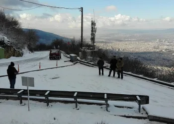 Bursa’da aynı anda 2 mevsimi yaşadılar