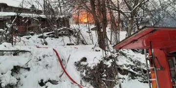 Bursa Orhaneli’nde korkutan yangın