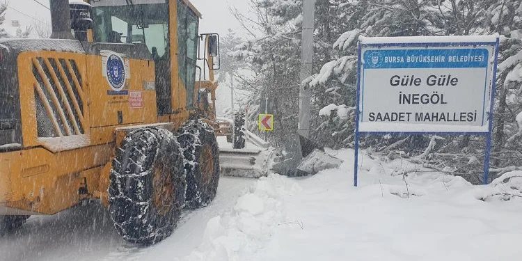Bursa’da 507 mahallenin yolu ulaşıma açıldı