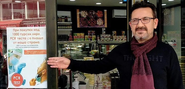 Esnaftan kampanya! Bulgarların PCR masrafını karşılayacaklar