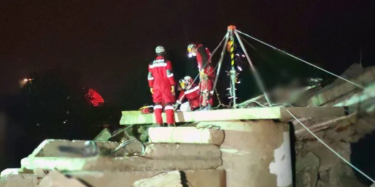 Bursa’da gerçeğini aratmayan deprem tatbikatı