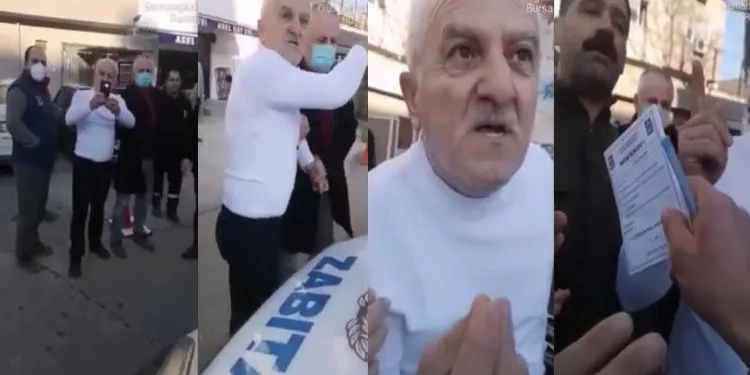 Bursa’da zabıta ile meclis üyesi arasında gerginlik