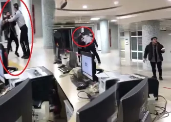 Bursa’da güvenlik görevlisi hasta yakınına kafa attı