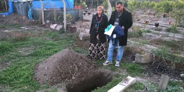 Ağlayınca yaşadığı ortaya çıkan bebek kurtarılamadı