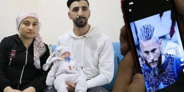 Diziden etkilendi oğluna ‘Ragnar’ ismini verdi